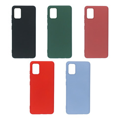 Silicone Case for Samsung A51 (A515) red Fashion Color. Фото 3