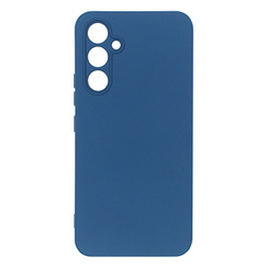 Силиконовый чехол для Samsung A54 5G (2023) A546 синий Fashion Color
