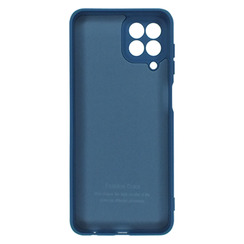 Силіконовий чохол для Samsung M33 5G (2022) M336 синій Fashion Color. Фото 2