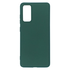 Силіконовий чохол для Samsung S20FE (2020) зелений Fashion Color