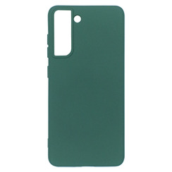 Silicone Case for Samsung S21 FE green Fashion Color