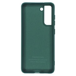 Silicone Case for Samsung S21 FE green Fashion Color. Фото 2