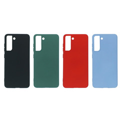 Silicone Case for Samsung S21 FE green Fashion Color. Фото 3