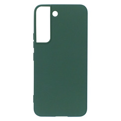 Силіконовий чохол для Samsung S22 зелений Fashion Color