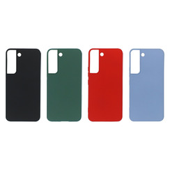 Silicone Case for Samsung S22 green Fashion Color. Фото 3