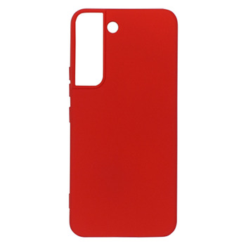 Silicone Case for Samsung S22 red Fashion Color