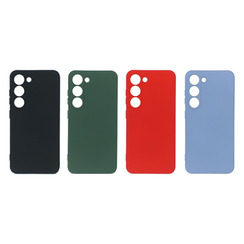 Silicone Case for Samsung S23 green Fashion Color. Фото 3