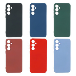 Silicone Case for Samsung S23 FE bordo Fashion Color. Фото 3