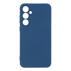 Силіконовий чохол для Samsung S23 FE синій Fashion Color