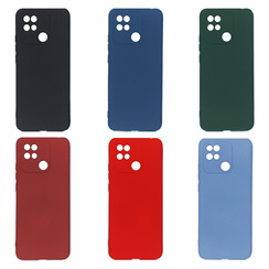 Silicone Case for Xiaomi Redmi 10C bordo Fashion Color. Фото 3