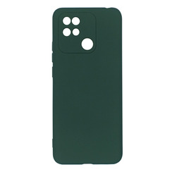 Silicone Case for Xiaomi Redmi 10C green Fashion Color