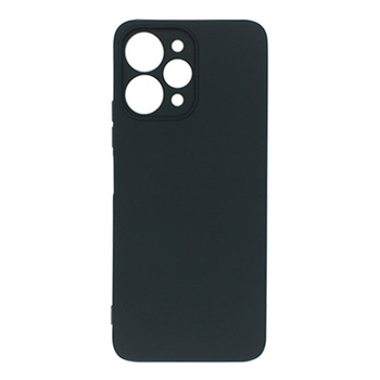 Silicone Case for Xiaomi Redmi 12 black Fashion Color