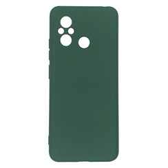 Silicone Case for Xiaomi Redmi 12C green Fashion Color