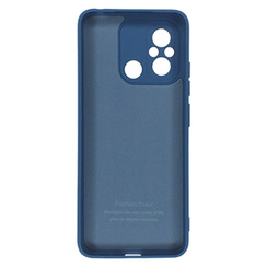 Silicone Case for Xiaomi Redmi 12C blue Fashion Color. Фото 2