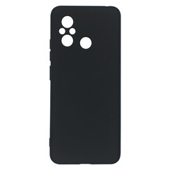 Silicone Case for Xiaomi Redmi 12C black Fashion Color