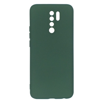 Silicone Case for Xiaomi Redmi 9 green Fashion Color