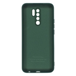 Silicone Case for Xiaomi Redmi 9 green Fashion Color. Фото 2