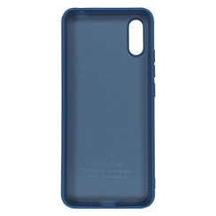 Silicone Case for Xiaomi Redmi 9A blue Fashion Color. Фото 2