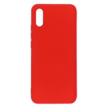 Silicone Case for Xiaomi Redmi 9A red Fashion Color