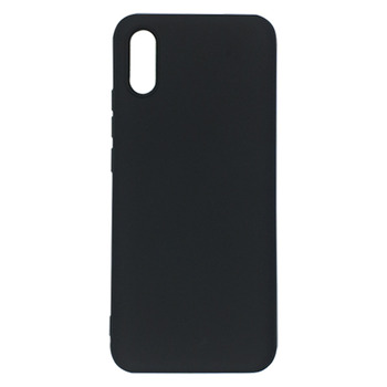 Silicone Case for Xiaomi Redmi 9A black Fashion Color