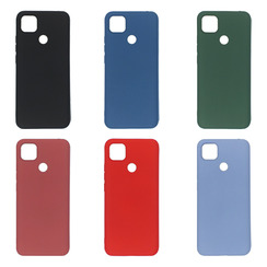 Silicone Case for Xiaomi Redmi 9C/10A green Fashion Color. Фото 3