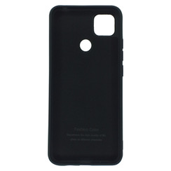 Silicone Case for Xiaomi Redmi 9C/10A black Fashion Color. Фото 2