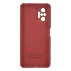 Silicone Case for Xiaomi Redmi Note 10 Pro bordo Fashion Color. Фото 2