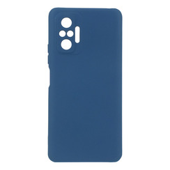 Silicone Case for Xiaomi Redmi Note 10 Pro blue Fashion Color