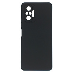 Silicone Case for Xiaomi Redmi Note 10 Pro black Fashion Color