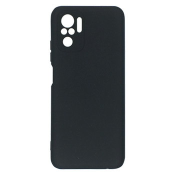 Silicone Case for Xiaomi Redmi Note 10/10S black Fashion Color