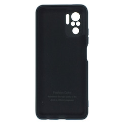 Silicone Case for Xiaomi Redmi Note 10/10S black Fashion Color. Фото 2