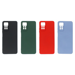 Silicone Case for Xiaomi Redmi Note 11 Pro green Fashion Color. Фото 3