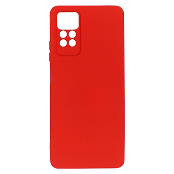 Silicone Case for Xiaomi Redmi Note 11 Pro red Fashion Color