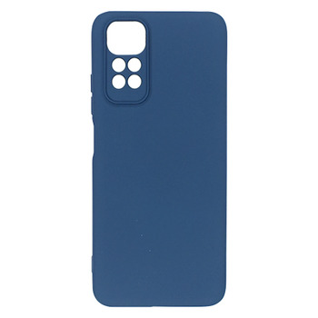 Silicone Case for Xiaomi Redmi Note 11/11S blue Fashion Color