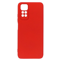 Silicone Case for Xiaomi Redmi Note 11/11S red Fashion Color