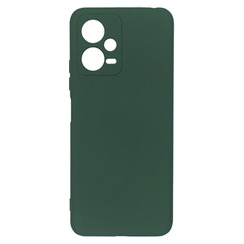 Silicone Case for Xiaomi Redmi Note 12 5G green Fashion Color