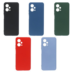 Silicone Case for Xiaomi Redmi Note 12 5G green Fashion Color. Фото 3