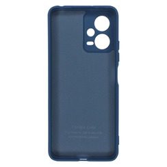 Silicone Case for Xiaomi Redmi Note 12 5G blue Fashion Color. Фото 2