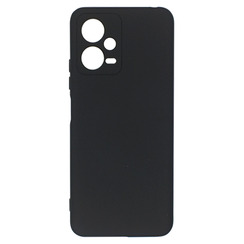 Silicone Case for Xiaomi Redmi Note 12 5G black Fashion Color