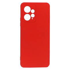 Silicone Case for Xiaomi Redmi Note 12 red Fashion Color