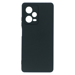 Silicone Case for Xiaomi Redmi Note 12 Pro 5G black Fashion Color