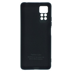 Silicone Case for Xiaomi Redmi Note 12 Pro black Fashion Color. Фото 2