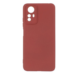 Silicone Case for Xiaomi Redmi Note 12S bordo Fashion Color