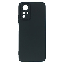 Silicone Case for Xiaomi Redmi Note 12S black Fashion Color