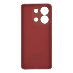 Silicone Case for Xiaomi Redmi Note 13 bordo Fashion Color. Фото 2