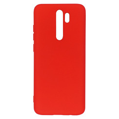 Силиконовый чехол для Xiaomi Redmi Note 8 Pro красный Fashion Color