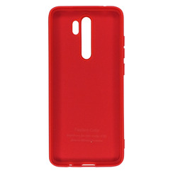 Силиконовый чехол для Xiaomi Redmi Note 8 Pro красный Fashion Color. Фото 2