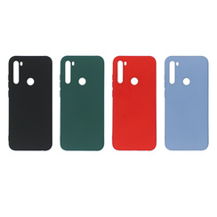 Silicone Case for Xiaomi Redmi Note 8T green Fashion Color. Фото 3