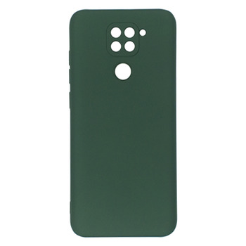 Silicone Case for Xiaomi Redmi Note 9 green Fashion Color