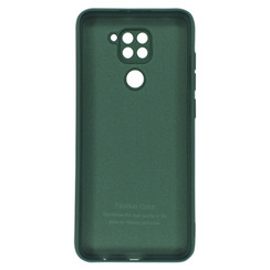 Silicone Case for Xiaomi Redmi Note 9 green Fashion Color. Фото 2